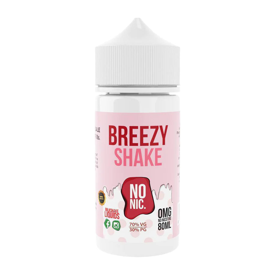 Milkshake Liquids - Breezy Shake 100ML SHORTFILL