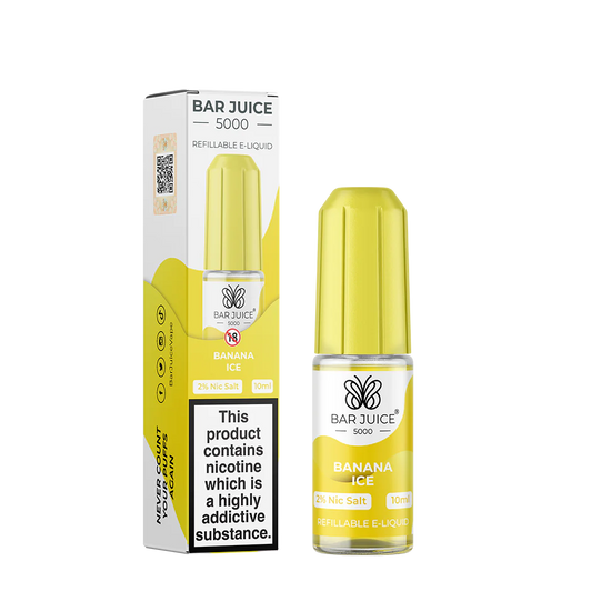 BAR JUICE 5000 - BANANA ICE 10ML SALT