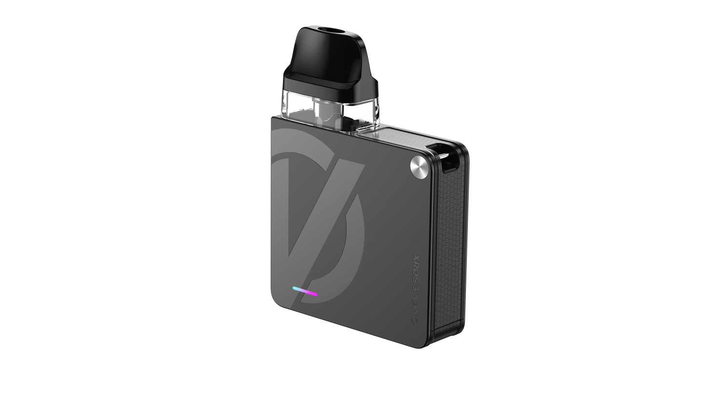 XROS 3 NANO BY VAPORESSO - BLACK inc. 2x free 0.6ohm pods