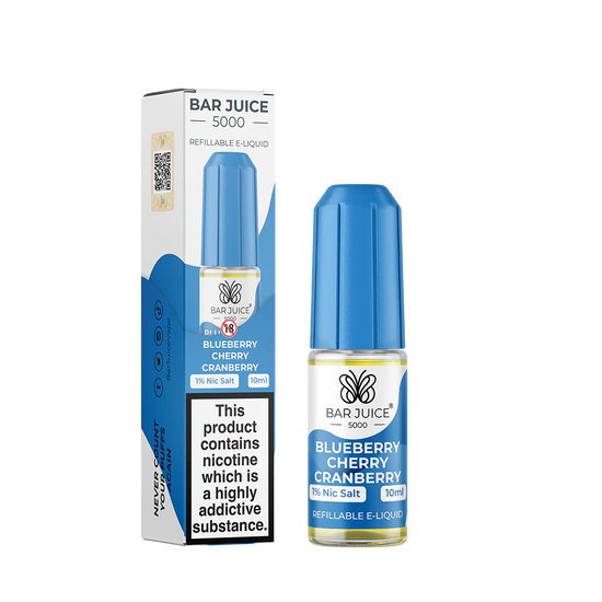 BAR JUICE 5000 - BLUEBERRY CHERRY CRANBERRY 10ML SALT