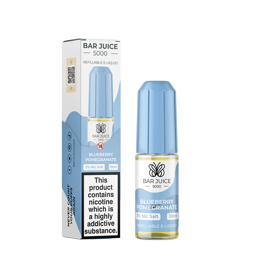 BAR JUICE 5000 - BLUEBERRY POMIGRANATE 10ML SALT