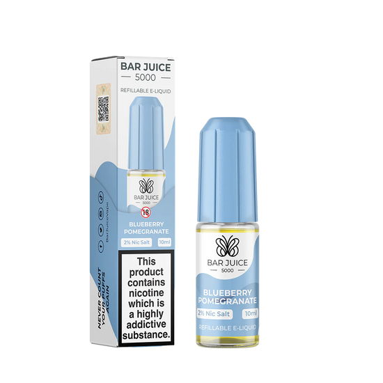 BAR JUICE 5000 - BLUEBERRY POMIGRANATE 10ML SALT