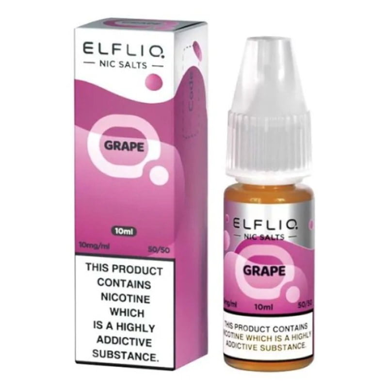 ELFLIQ - GRAPE 20MG NIC SALT