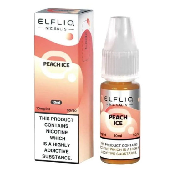 ELFLIQ - PEACH ICE 20MG NIC SALT