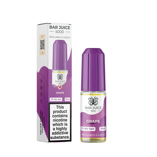 BAR JUICE 5000 - GRAPE 10ML SALT