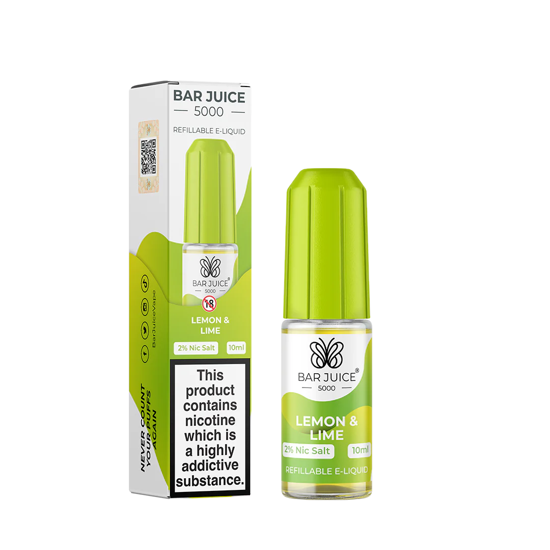 BAR JUICE 5000 - LEMON LIME 10ML SALT