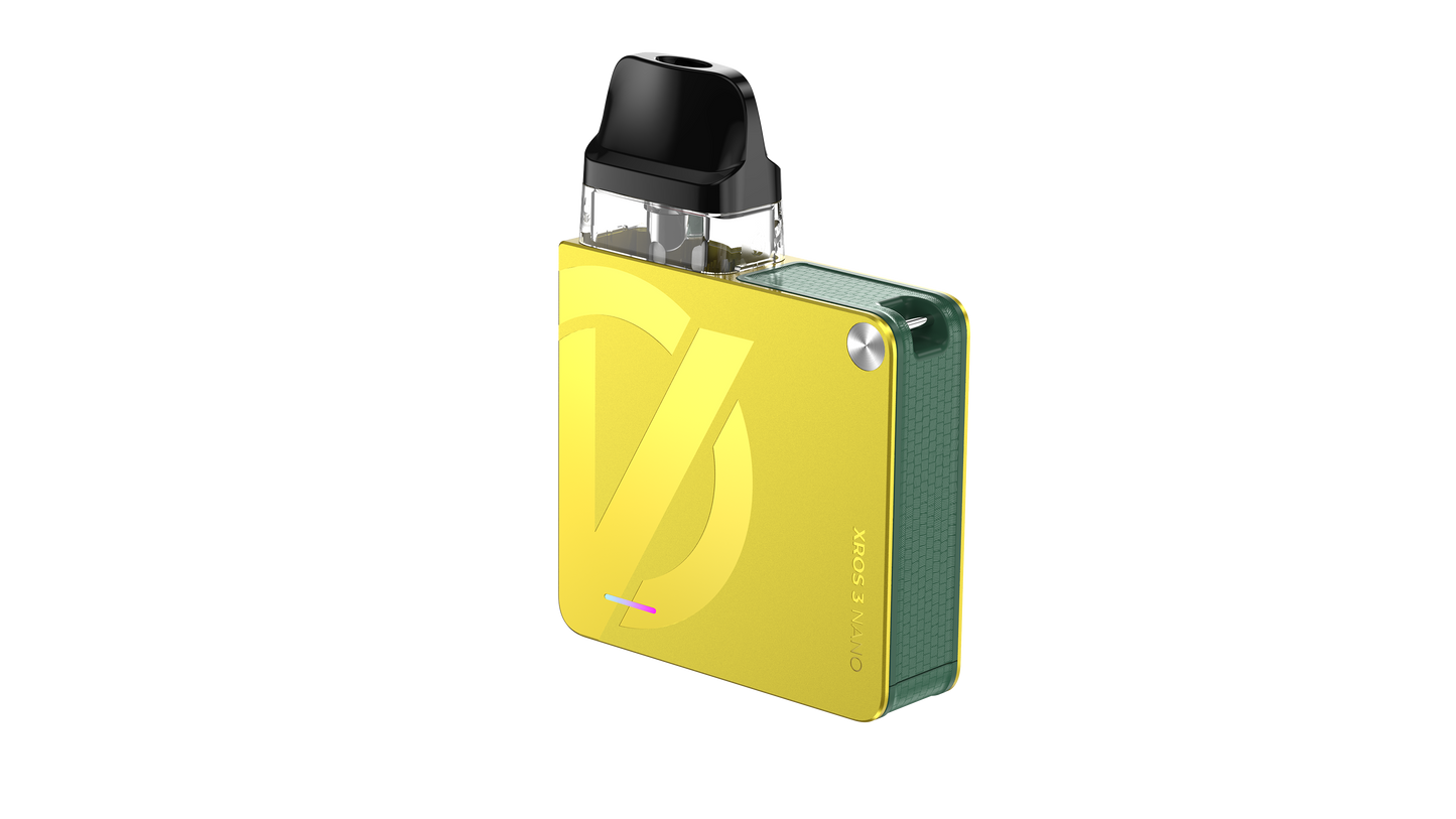 XROS 3 NANO BY VAPORESSO - LEMON YELLOW  inc. 2x free 0.6ohm pods