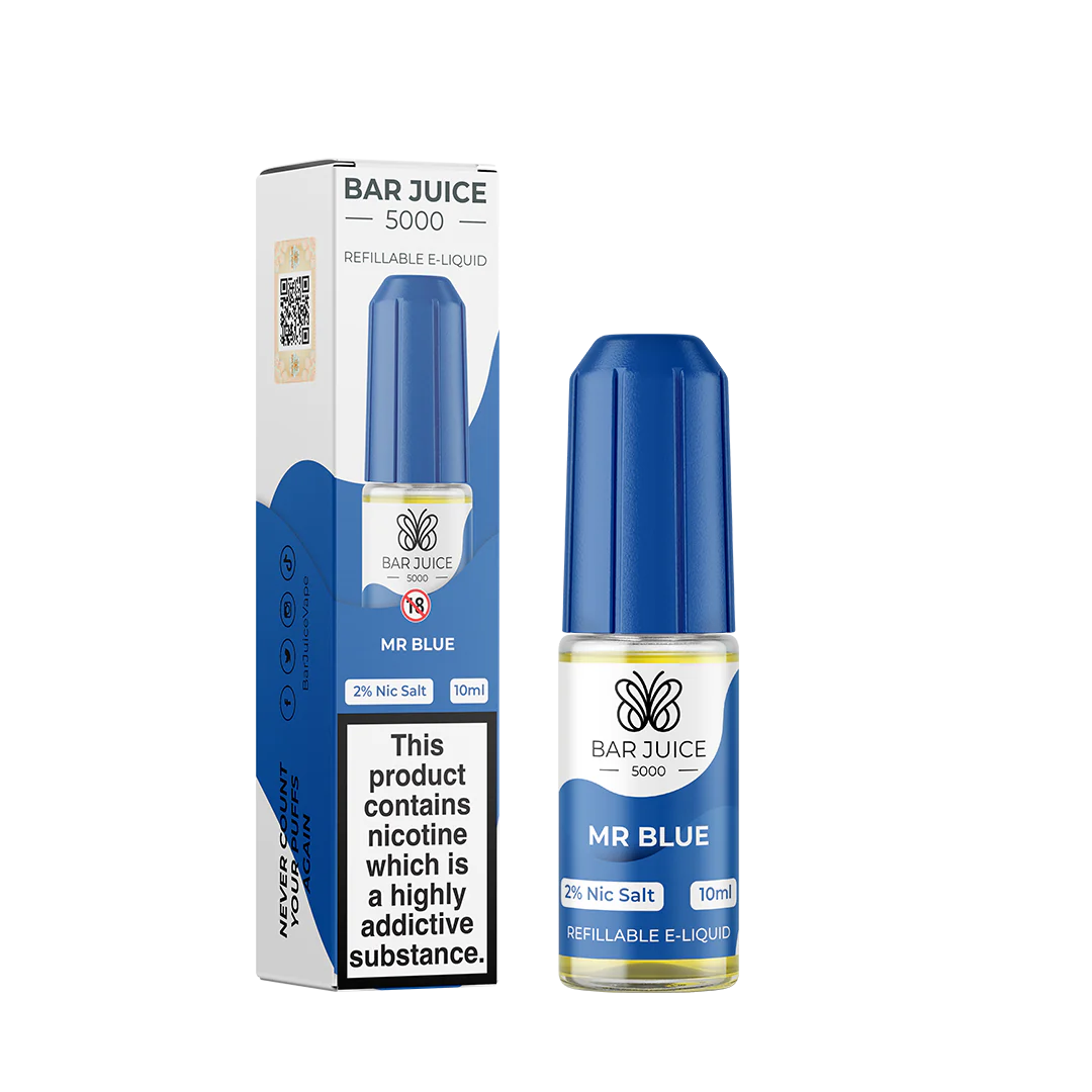 BAR JUICE 5000 - MR BLUE 10ML SALT