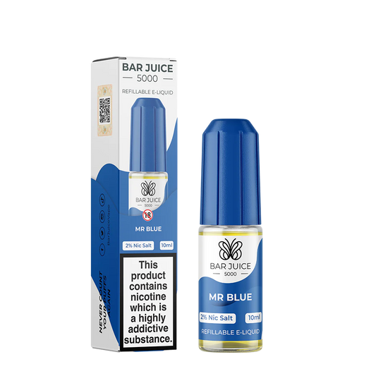 BAR JUICE 5000 - MR BLUE 10ML SALT