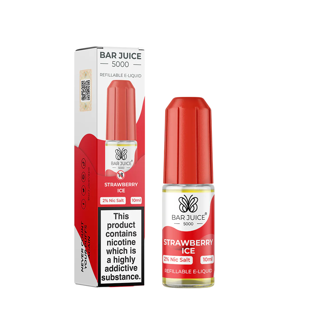 BAR JUICE 5000 - STRAWBERRY ICE 10ML SALT