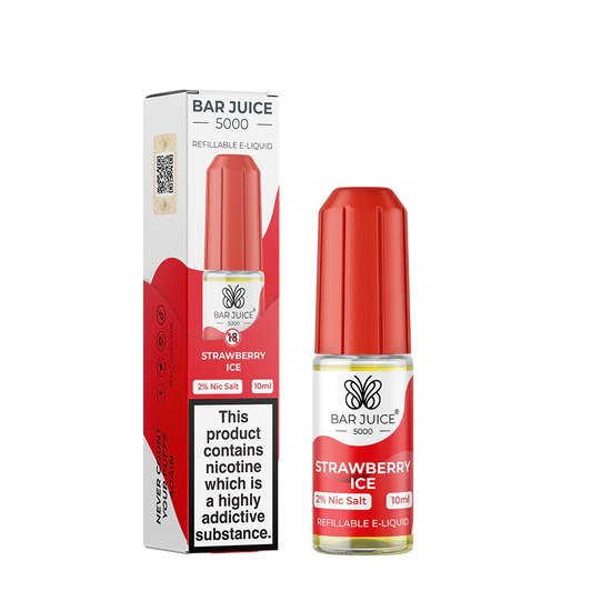 BAR JUICE 5000 - STRAWBERRY ICE 10ML SALT