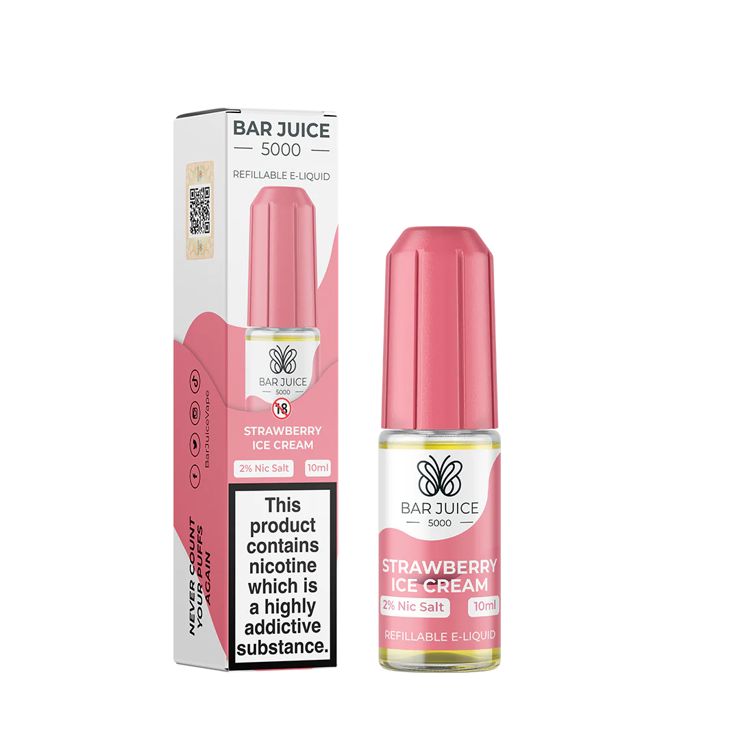 BAR JUICE 5000 - STRAWBERRY ICE CREAM 10ML SALT