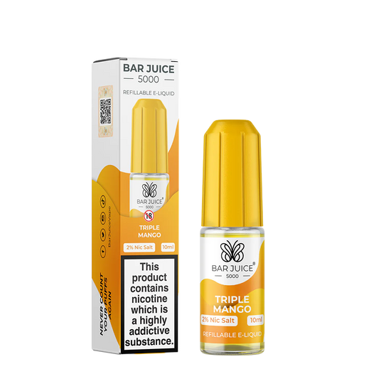 BAR JUICE 5000 - TRIPPLE MANGO 10ML SALT