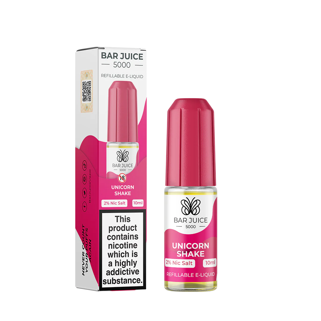 BAR JUICE 5000 - UNICORN SHAKE 10ML SALT