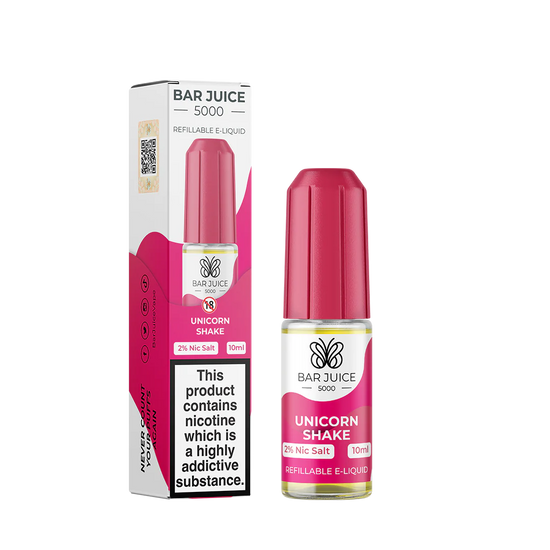 BAR JUICE 5000 - UNICORN SHAKE 10ML SALT