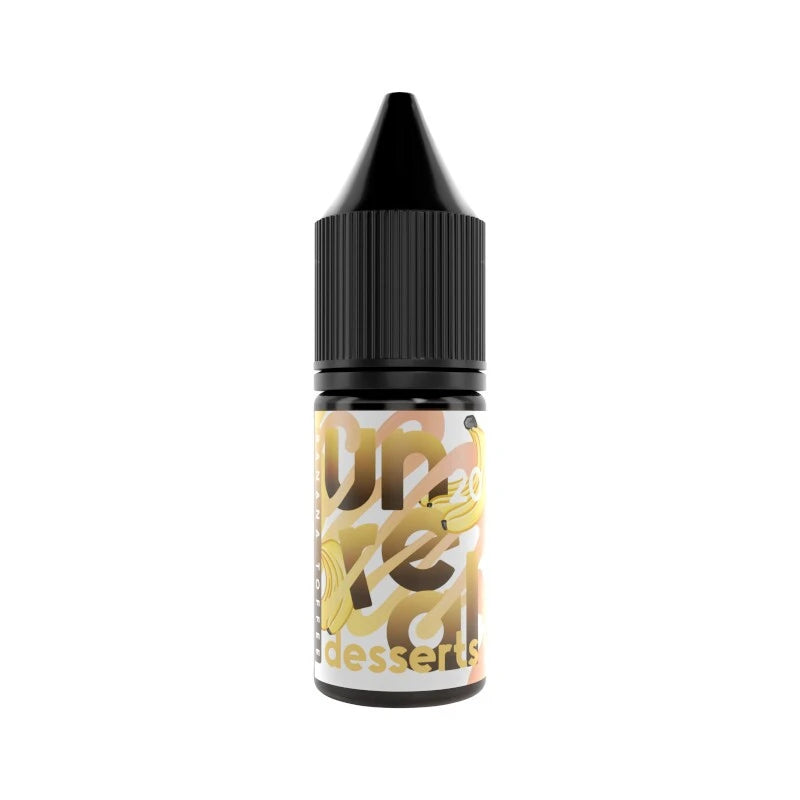 BANANA TOFFEE 10ML NIC SALT BY UNREAL DESSERTS