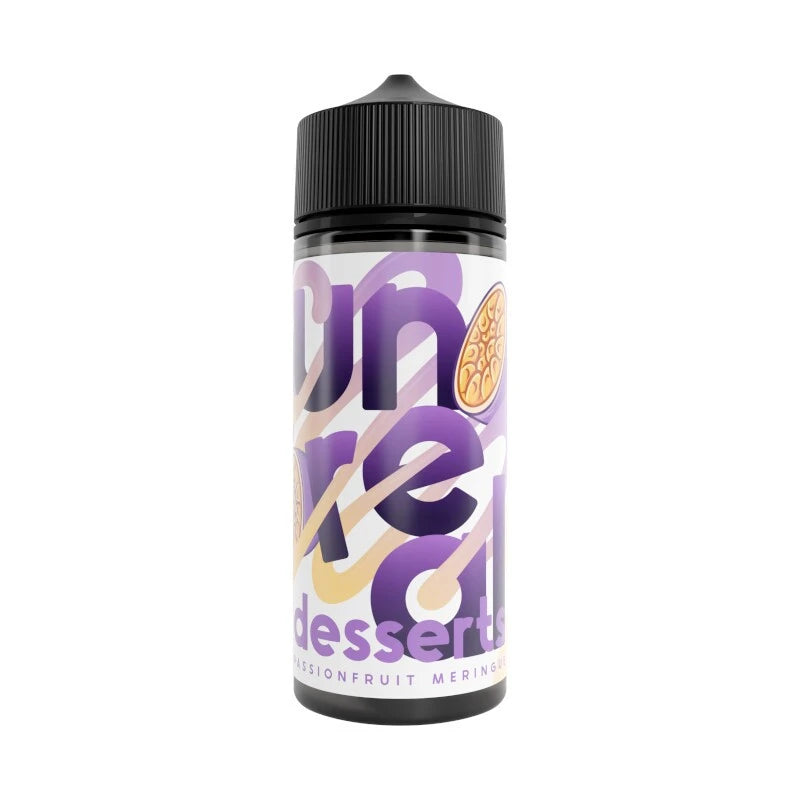 PASSIONFRUIT MERINGUE SHORTFILL E-LIQUID 100ML BY UNREAL DESSERTS