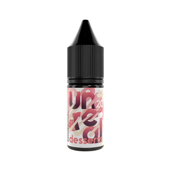 STRAWBERRY DOUBLE CREAM 10ML NIC SALT BY UNREAL DESSERTS