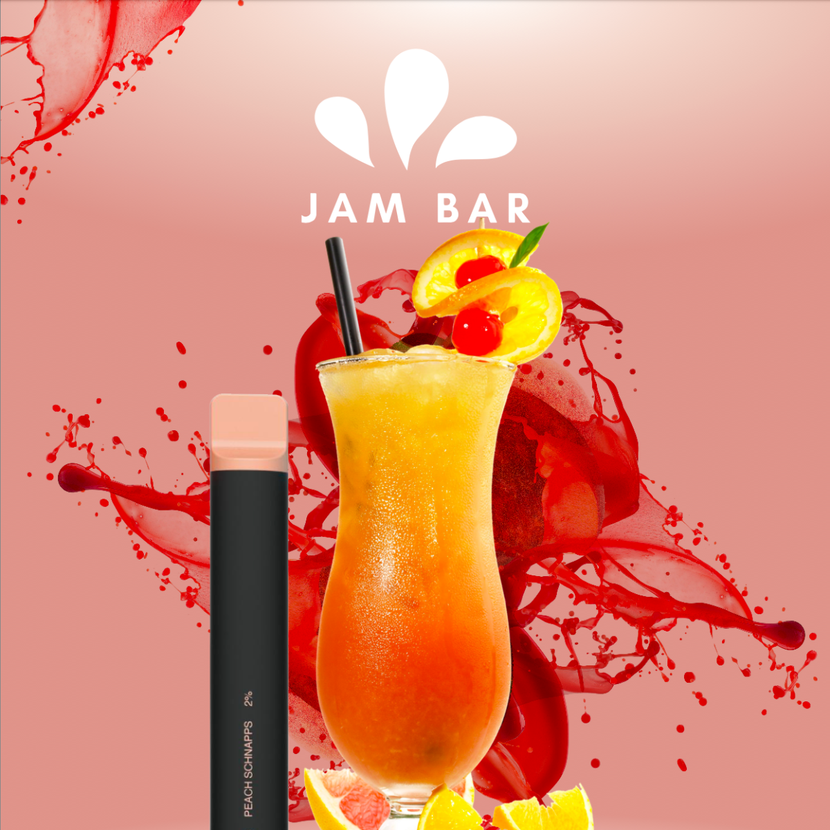 Peach Schnapps Disposable by Jam Bar