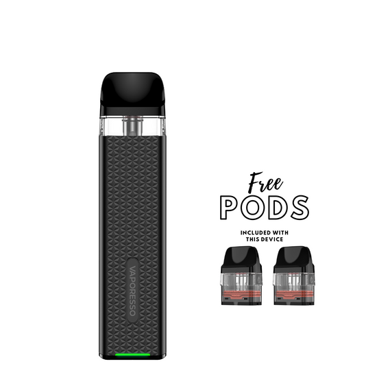 XROS 3 MINI BY VAPORESSO - BLACK  inc. 2x free 0.6ohm pods