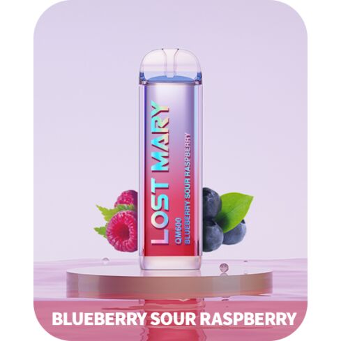 LOST MARY - BLUEBERRY SOUR RASPBERRY QM600 20MG