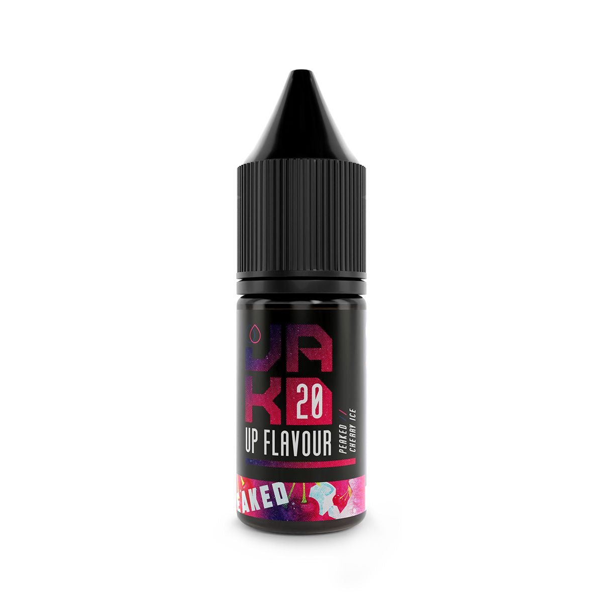 PEAKED CHERRY ICE 10ML NIC SALT  10ML NIC SALT  BY JAK'D