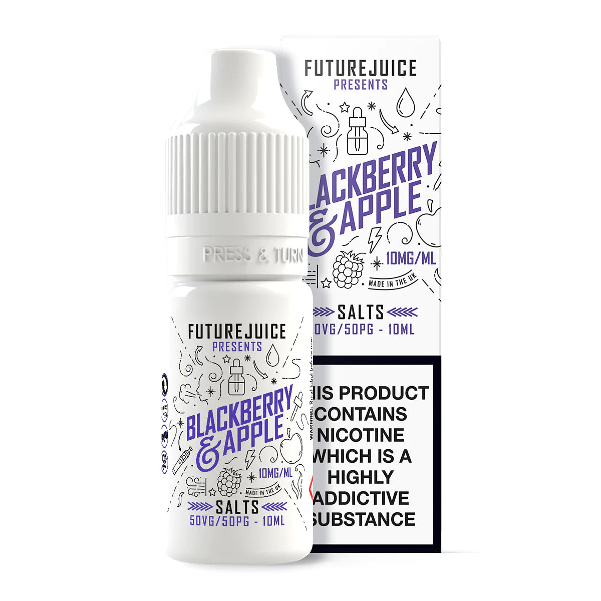 BLACKBERRY & APPLE 10ML BY FUTURE JUICE