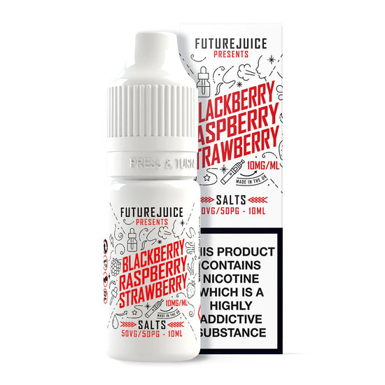 BLACKBERRY RASPBERRY STRAWBERRY 10ML BY FUTURE JUICE