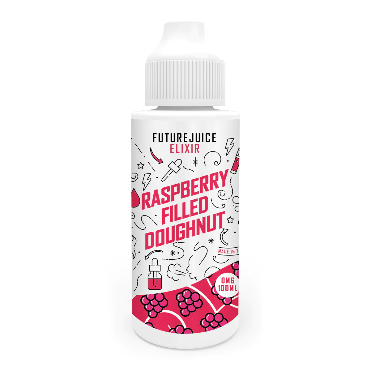 RASPBERRY FILLED DOUGHNUT SHORTFILL BY FUTURE JUICE ELIXIR