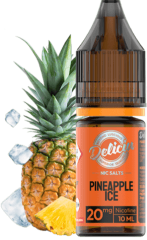 DELICIU 10ML SALT NICOTINE - PINEAPPLE ICE