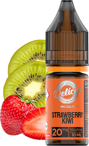 DELICIU 10ML SALT NICOTINE - STRAWBERRY KIWI