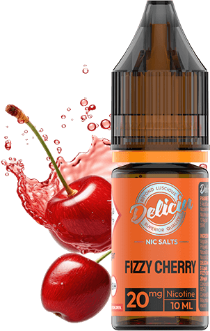 DELICIU 10ML SALT NICOTINE - FIZZY CHERRY