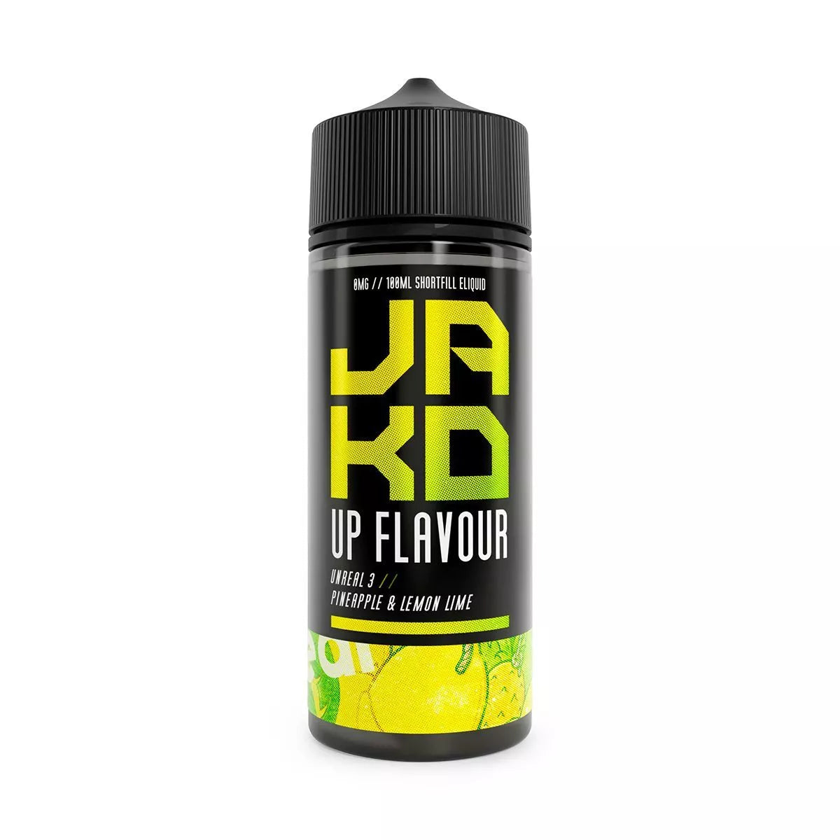 UNREAL 3 PINEAPPLE, LEMON & LIME 100ML SHORTFILL BY JAK'D