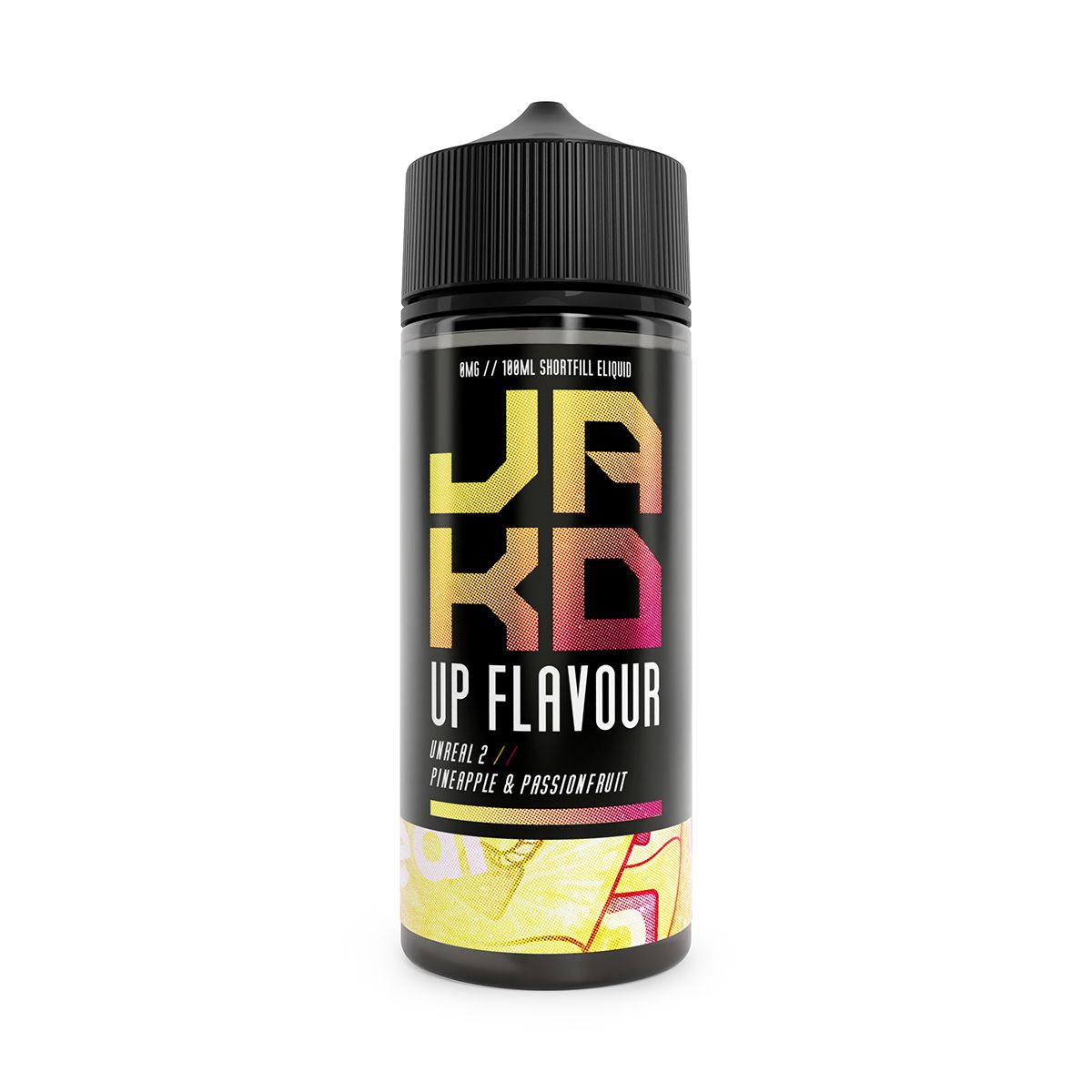 UNREAL 2 PINEAPPLE PASSIONFRUIT 100ML SHORTFILL BY JAK'D