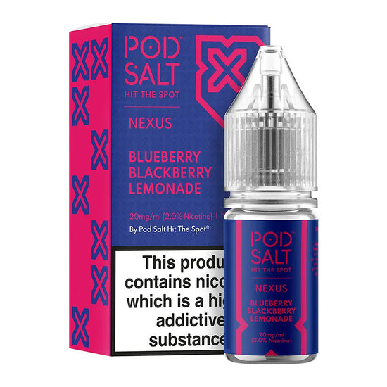 BLUEBERRY BLACKBERRY LEMONADE BY POD SALT NEXUS 10ml