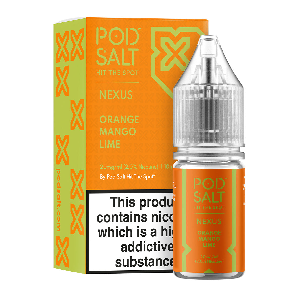 ORANGE MANGO LIME BY POD SALT NEXUS 10ml