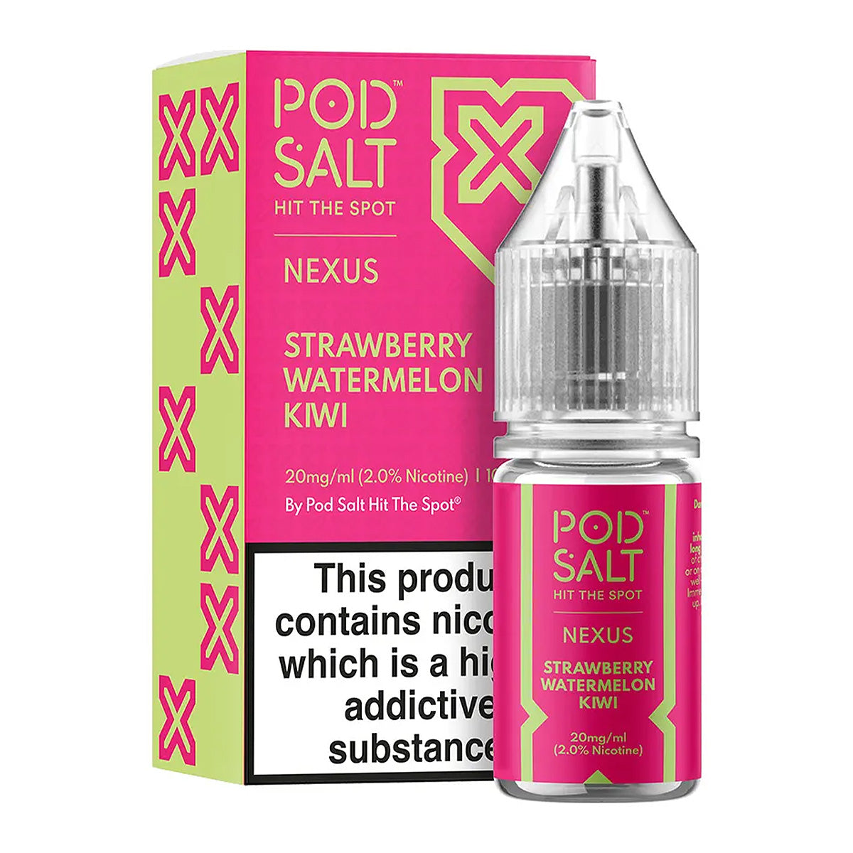 STRAWBERRY WATERMELON KIWI BY POD SALT NEXUS 10ml