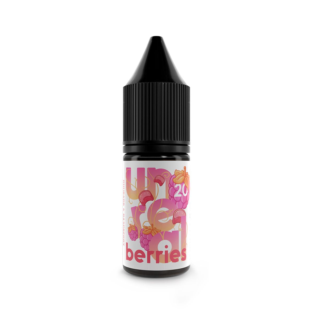 RHUBARB & RASPBERRY 10ML NIC SALT BY UNREAL BERRIES