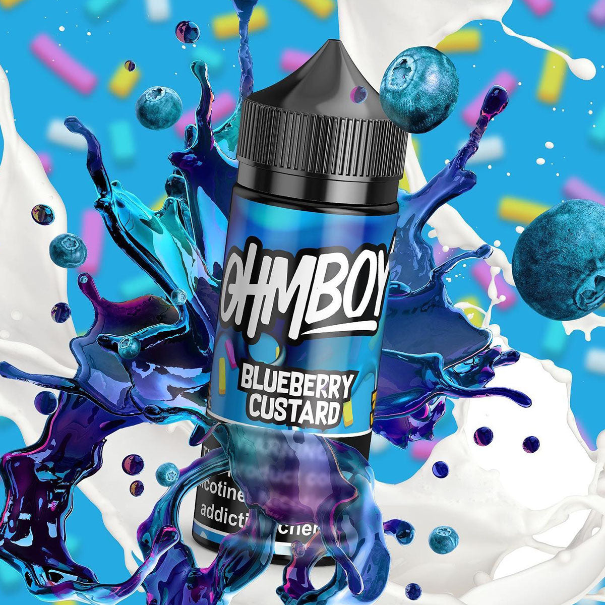 BLUEBERRY CUSTARD SHORTFILL BY OHMBOY OC 100ML