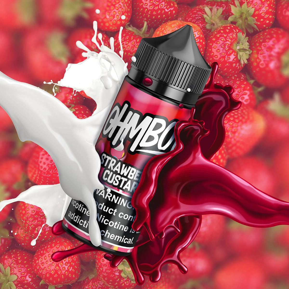 STRAWBERRY CUSTARD SHORTFILL BY OHMBOY OC 100ML